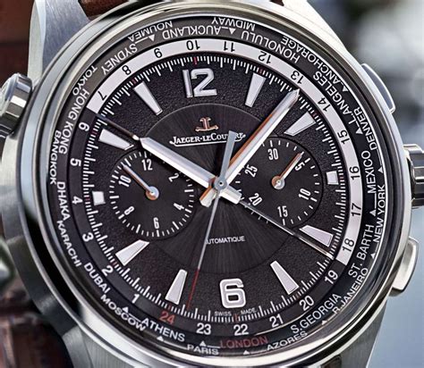 jaeger-lecoultre worldtime chronograph einstellen